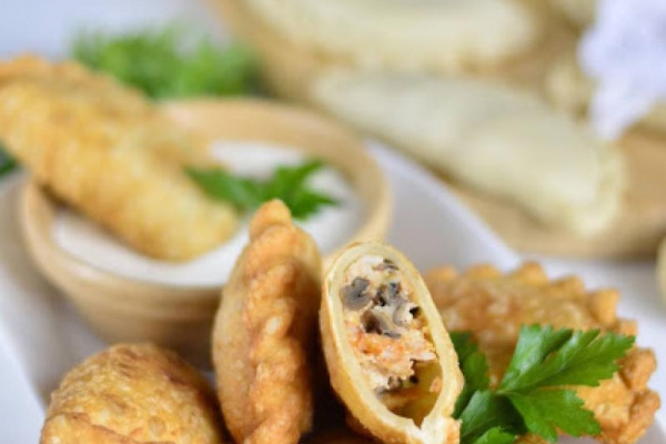 Czebureki- smażone pierogi