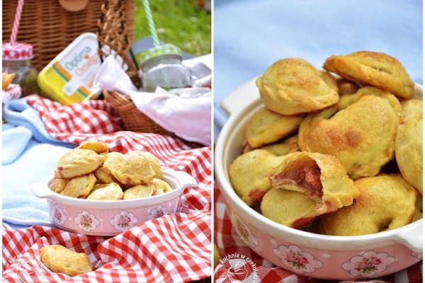 Piknikowe ciasteczka z owocami lata