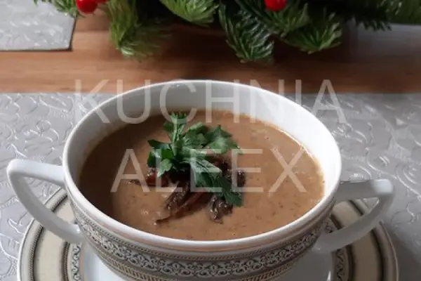 Wigilijna zupa grzybowa wg Aleex