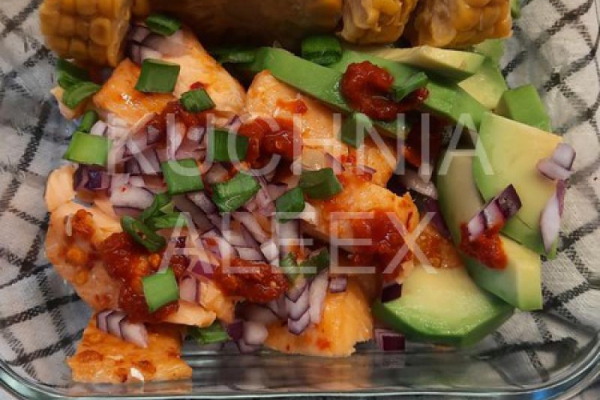 Ceviche z łososiem wg Aleex