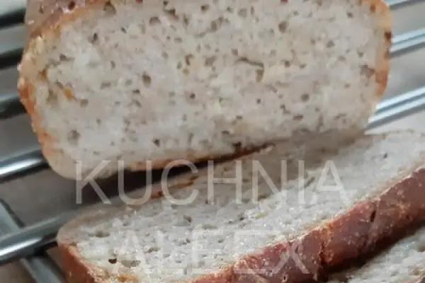 Chleb na zakwasie żytnim ze smażoną cebulką wg Aleex