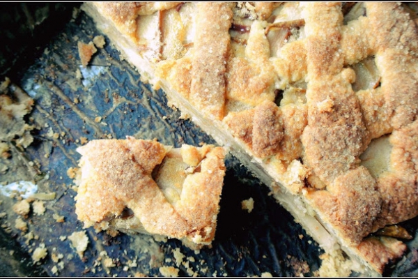 Najlepsza - Szarlotka Tarta w Kratkę :)