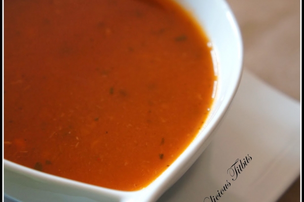 Zupa pomidorowa z nutą curry
