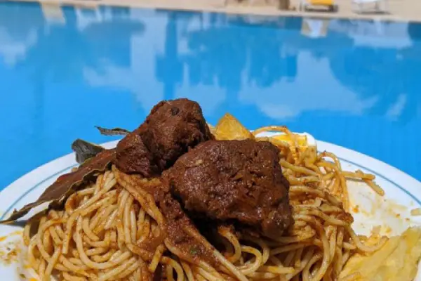 Tunezyjskie spaghetti na Djerbie