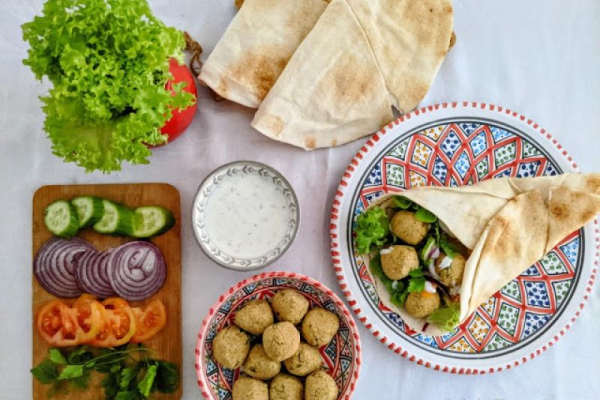 Ekspresowy i zdrowy falafel z piecyka