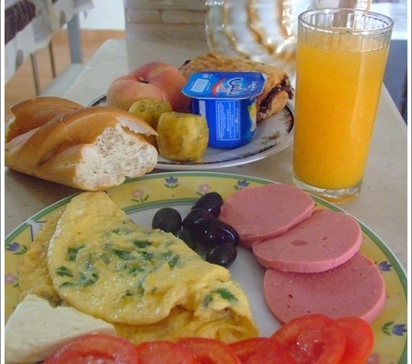 Letnie śniadanie w tunezyjskim domu