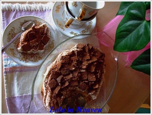 Kawowy deser z mascarpone i michałkami