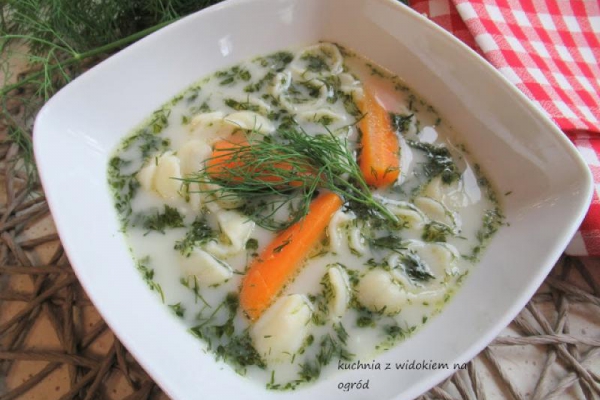 Zupa koperkowa.