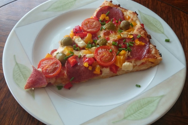 Pizza z salami 