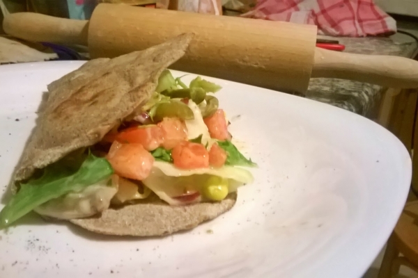 Tortilla z mąki żytniej- dietetycznie