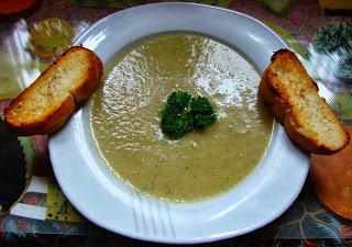 Zupa krem z cykorii i porów