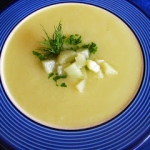 Zupa z młodej kalarepy