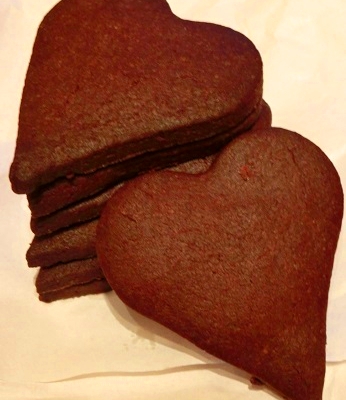 Walentynkowe czekoladowe serca