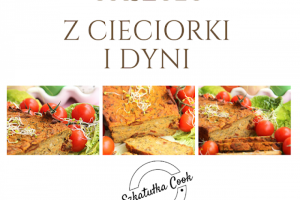 Pasztet z cieciorki i dyni.