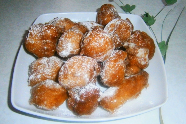 Mini pączki na serku homogenizowanym