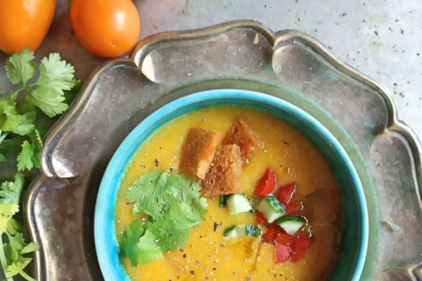 Żółte gazpacho