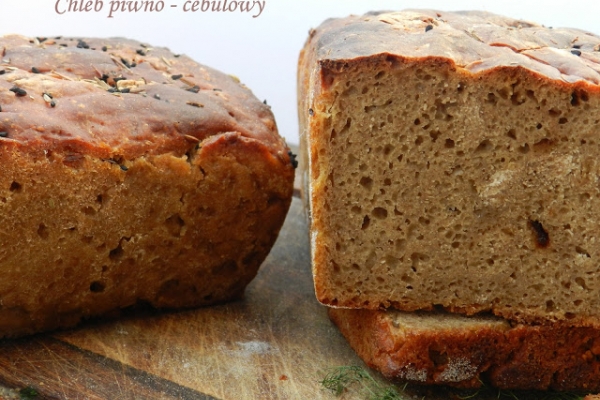 Chleb piwno - cebulowy - lutowa piekarnia