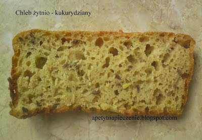 Chleb żytnio - kukurydziany