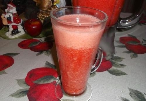 Drink truskawkowo- kokosowy