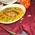 Zupa dyniowa z gruszką