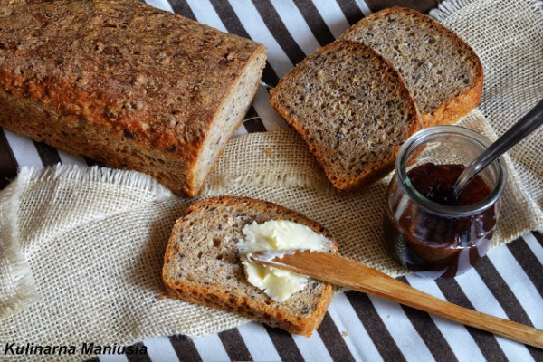 Chleb pszenno-orkiszowy na drożdżach