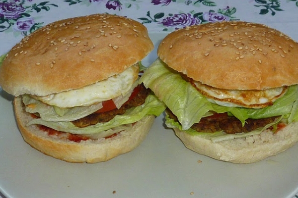 Hamburgery w wersji bez mięsa