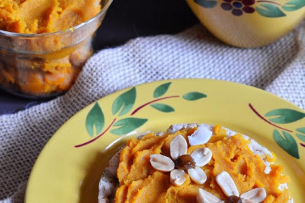 Pasta z dyni na słodko