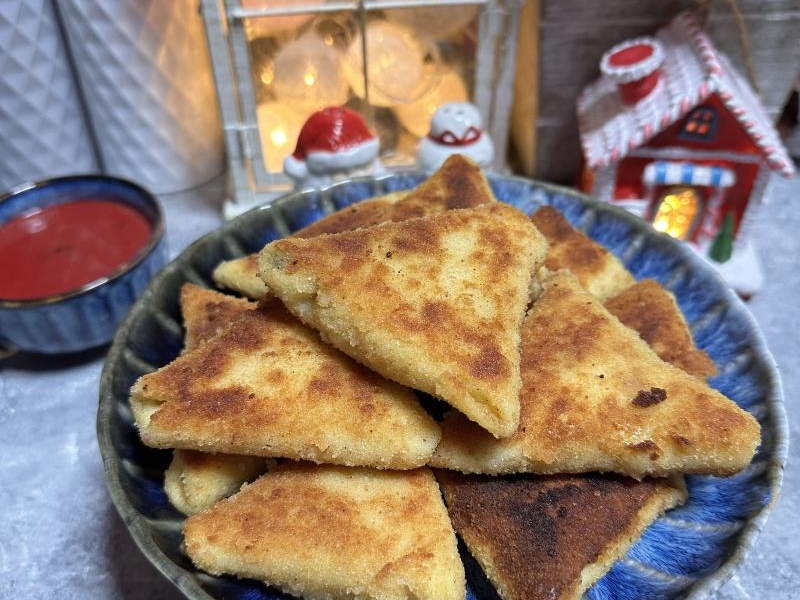 Krokiety z pieczarkami i serem