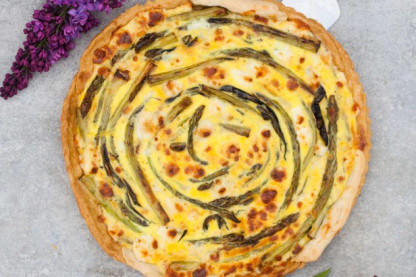 Tarta ze szparagami