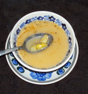 zupa kremowa z białych szparagów na rosole...