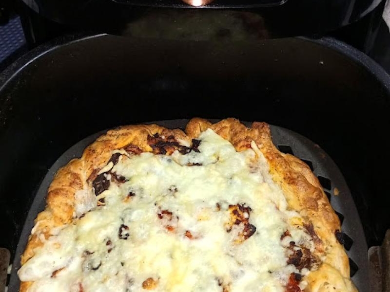 ciasto francuskie jak pizza z airfryer...