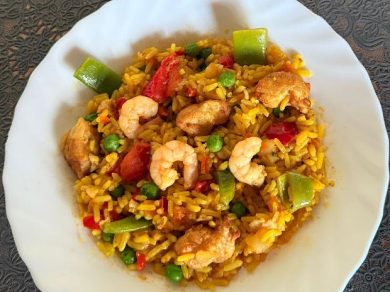frosta - paella z krewetkami, Pati wie, co dobre...