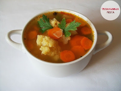 Zupa kalafiorowa-batatowa z warzywami