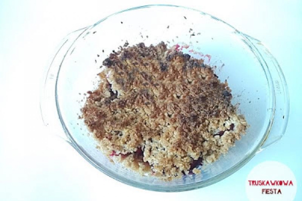 Crumble ze śliwkami