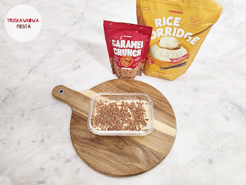 Ryżanka waniliowa z posypką o smaku chrupiącego karmelu