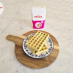 Pszenne gofry z awokado