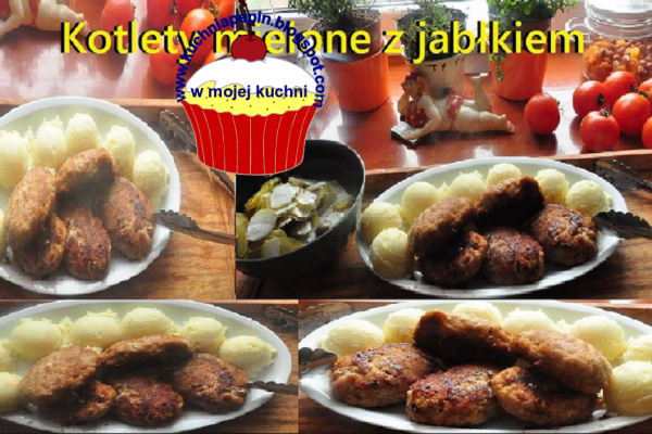 .Kotlety mielone z jabłkiem-Chops macinata con la mela