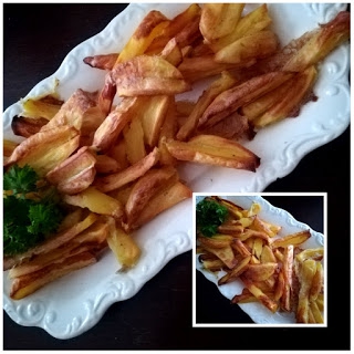 zdrowe frytki w bialku
