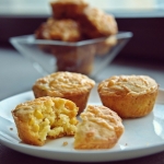 Cheesy corn muffins 
