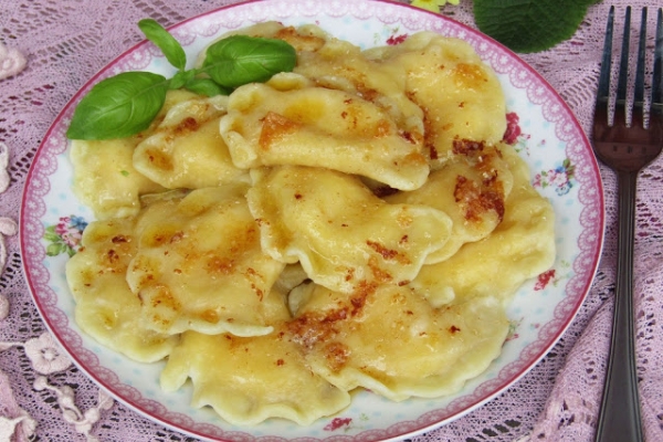 Pierogi serowo- kokosowe