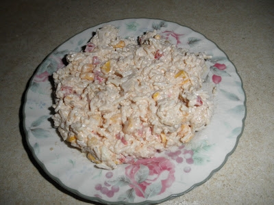 Sałatka z ryżu basmati