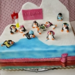 Tort z pingwinkami :)