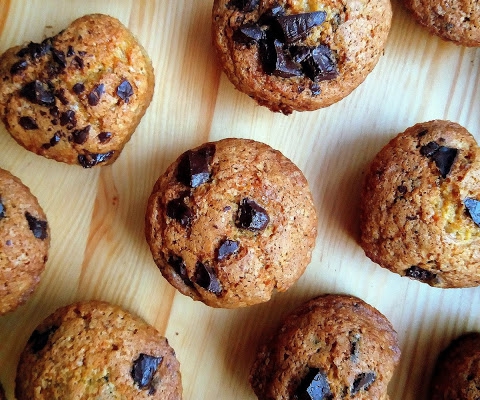 Dyniowe muffiny z czekoladą / Pumpkin Chocolate Chip Muffins