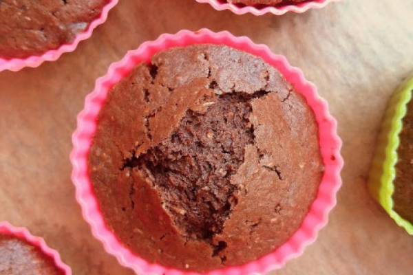 Czekoladowe muffiny z kokosem / Chocolate Coconut Muffins