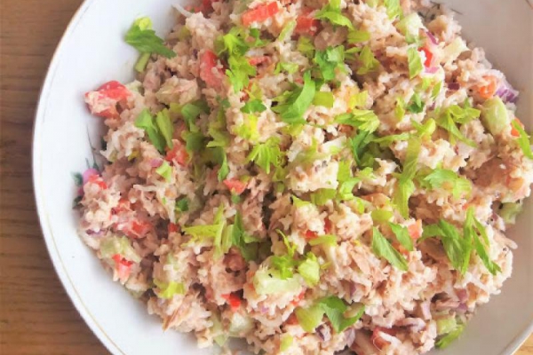 Ryżowa sałatka z tuńczykiem / Rice and Tuna Salad