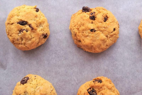 Ciasteczka z płatkami owsianymi i rodzynkami / Raisin Oatmeal Cookies