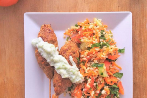 Szaszłyki z mięsa mielonego (Kofta) / Kofta Kebabs
