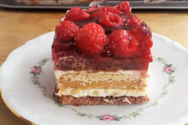 Ciasto Balladyna /  Balladyna  Raspberry Cream Cake