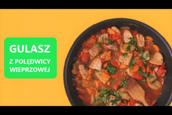 Gulasz z polędwiczki wieprzowej (film) / Pork Tenderloin Stew (Video Recipe)