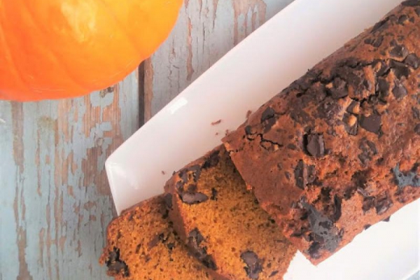 Ciasto dyniowe z czekoladą / Chocolate Chip Pumpkin Bread